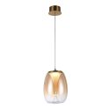 Pendul LED design decorativ modern PAMELA 20 amber