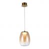 Pendul LED design decorativ modern PAMELA 20 amber