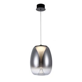 Lustra/Pendul LED design decorativ modern PAMELA 27 fumuriu