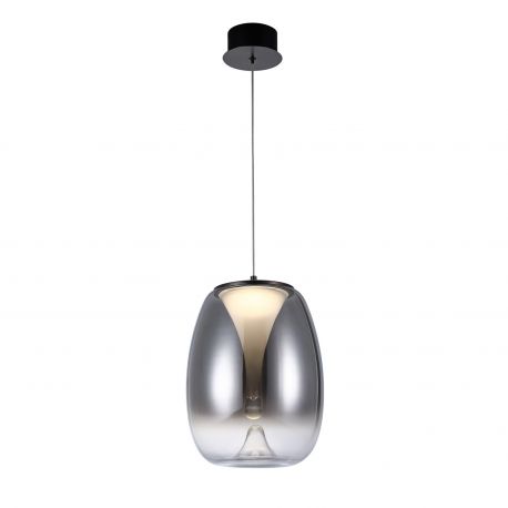 Pendule, Lustre suspendate - Lustra/Pendul LED design decorativ modern PAMELA 27 fumuriu