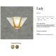 Aplice, corpuri de iluminat pentru pereti - Aplica de perete LUX design clasic realizata manual Lady A3