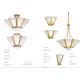 Candelabre, Lustre - Lustra suspendata LUX design clasic realizata manual Lady