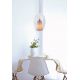 Pendule, Lustre suspendate - Pendul design modern decorativ GRACE B CLEAR