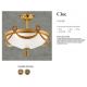 Plafoniere - Plafoniera LUX design clasic realizata manual Cloe 40cm