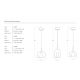 Pendule, Lustre suspendate - Pendul design modern decorativ GRACE C CLEAR