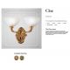 Aplice, corpuri de iluminat pentru pereti - Aplica de perete LUX design clasic realizata manual Cloe