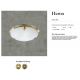 Plafoniere - Plafoniera LUX design clasic realizata manual Heron 56cm