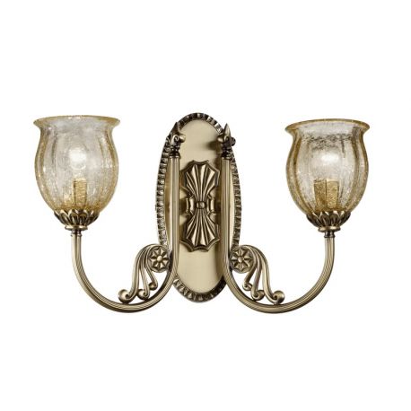 Aplice, corpuri de iluminat pentru pereti - Aplica de perete LUX design clasic realizata manual Amanda