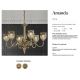 Candelabre, Lustre - Candelabru LUX design clasic realizat manual Amanda 6L