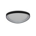 Plafoniera LED moderna AMANDA TOP 40 3-STEP DIMM negru
