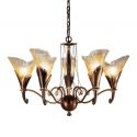 Candelabru 5 brate LUX design clasic realizat manual 316 Creamy