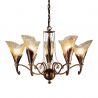 Candelabru 5 brate LUX design clasic realizat manual 316 Creamy