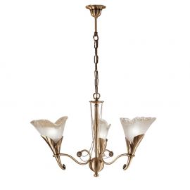 Candelabru 3 brate LUX design clasic realizat manual 316 Creamy