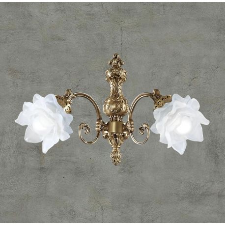 Aplice, corpuri de iluminat pentru pereti - Aplica de perete LUX design clasic realizata manual Michela