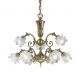 Candelabru 9 brate LUX design clasic realizata manual Michela