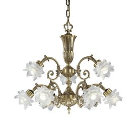 Candelabru 9 brate LUX design clasic realizata manual Michela