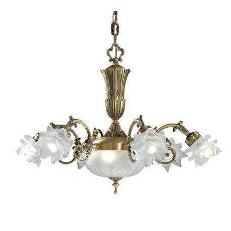 Candelabre, Lustre - Candelabru 6 brate LUX design clasic realizata manual Michela