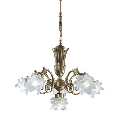 Candelabre, Lustre - Candelabru 5 brate LUX design clasic realizata manual Michela