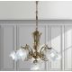Candelabre, Lustre - Candelabru 5 brate LUX design clasic realizata manual Michela