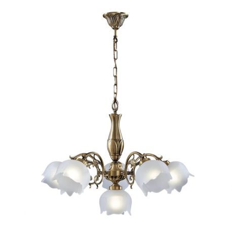 Candelabre, Lustre - Candelabru 5 brate LUX design clasic realizata manual Bianca