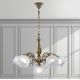 Candelabre, Lustre - Candelabru 5 brate LUX design clasic realizata manual Bianca