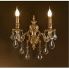 Aplica de perete LUX cu cristale Scholer, Ashford