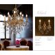 Corpuri de iluminat Lustre pentru casa scarii - Candelabru XXL 18 brate LUX cu cristale Scholer, Ashford