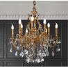 Candelabru 9 brate LUX cu cristale Scholer, Ashford