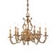 Candelabre, Lustre - Candelabru 9 brate LUX design clasic realizat manual Ashford