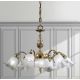 Candelabre, Lustre - Candelabru 6 brate LUX design clasic realizat manual Bell