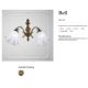 Aplice, corpuri de iluminat pentru pereti - Aplica de perete LUX design clasic realizat manual Bell