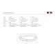 Plafoniere - Plafoniera LED moderna AMANDA TOP 60 3-STEP DIMM alba