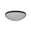 Plafoniera LED moderna AMANDA TOP 60 3-STEP DIMM neagra