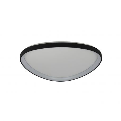 Plafoniere - Plafoniera LED moderna AMANDA TOP 60 3-STEP DIMM neagra