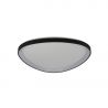 Plafoniera LED moderna AMANDA TOP 60 3-STEP DIMM neagra