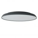 Plafoniera LED moderna CLARA top 80 CCT SWITCH dimm neagra