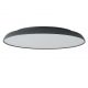 Plafoniera LED moderna CLARA top 80 CCT SWITCH dimm neagra
