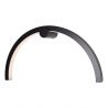 Aplica de perete lumina ambientala LED IP44 TRIO ARC negru mat