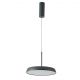 Lustra/Pendul LED modern CLARA 15 negru