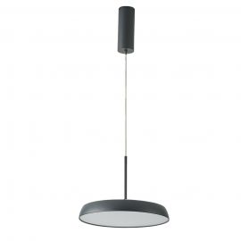 Pendule, Lustre suspendate - Lustra/Pendul LED modern CLARA 15 negru