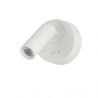 Aplica cu Spot LED reglabil LUGANO round alba