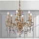 Lustre Cristal Scholer - Candelabru 6 brate LUX cu cristale Scholer, Versailles