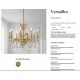 Lustre Cristal Scholer - Candelabru 8 brate LUX cu cristale Scholer, Versailles