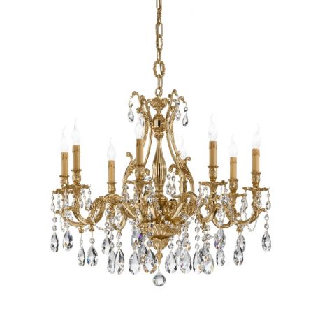 Lustre Cristal Scholer - Candelabru 8 brate LUX cu cristale Scholer, Versailles