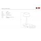 Veioze - Veioza/Lampa de masa LED FINO NFC charger