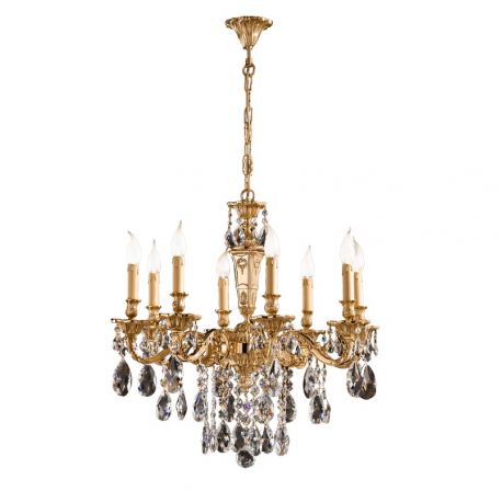 Lustre Cristal Scholer - Candelabru 8 brate LUX cu cristale Scholer, Boris