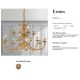 Candelabre, Lustre - Candelabru 12 brate LUX realizat manual Ermes