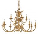 Candelabru 12 brate LUX realizat manual Ermes