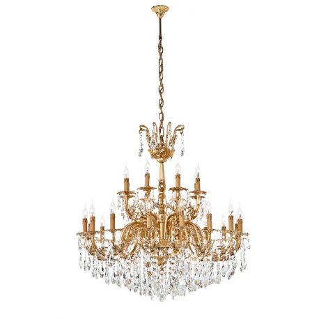 Lustre Cristal Scholer - Candelabru 24 brate LUX cu cristale Scholer, Nur