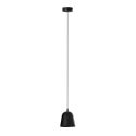 Pendul LED din metal design decorativ CAPRI A negru